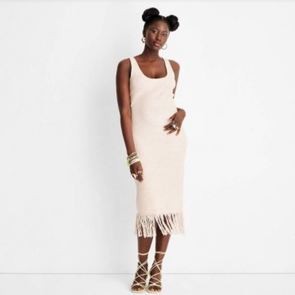 Future-collective Crochet Dress.